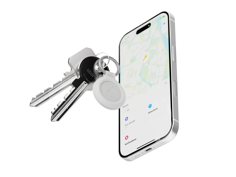 Xtorm TravelTag 3-Pack paikannin iOS/Android Valkoinen - 9510194