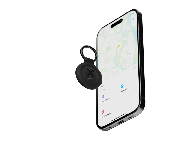 Xtorm TravelTag 3-Pack paikannin iOS/Android Musta - 9510195