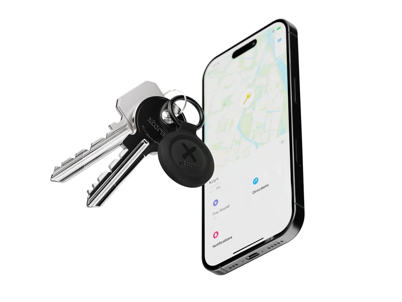 Xtorm TravelTag 3-Pack paikannin iOS/Android Musta - 9510195