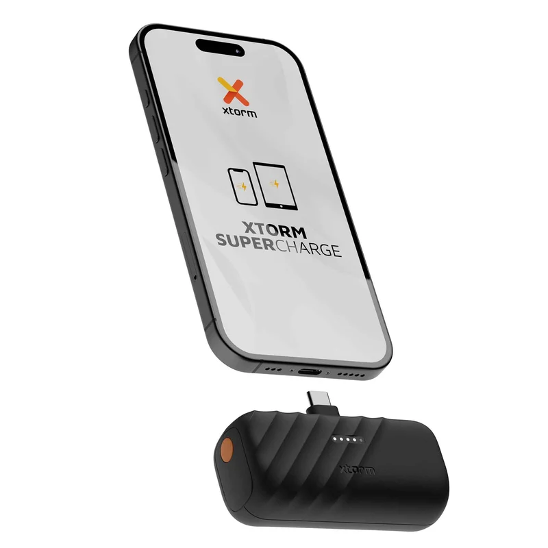 Xtorm Power Bank USB-C PD 20W 5.000mAh/2xUSB-C Musta - 9510201