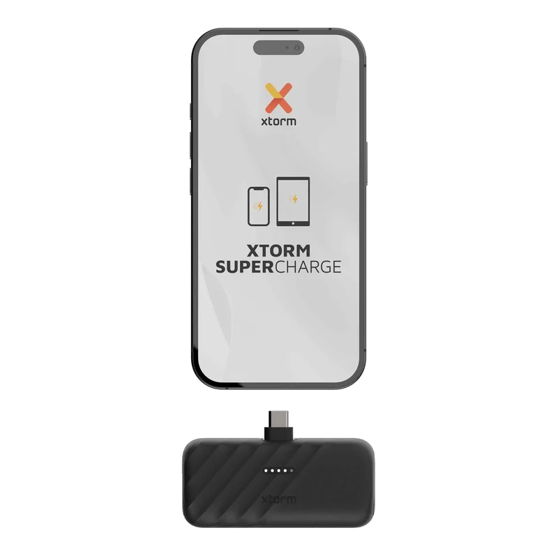 Xtorm Power Bank USB-C PD 20W 5.000mAh/2xUSB-C Musta - 9510201