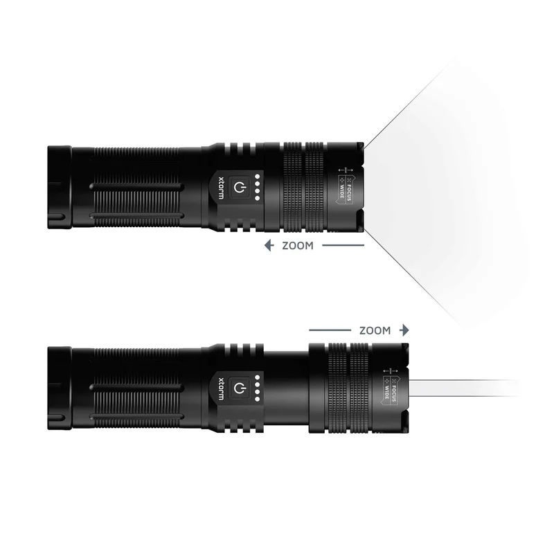 Xtorm Flashlight Power Bank 10.500 mAh USB-C PD20W musta - 9510243