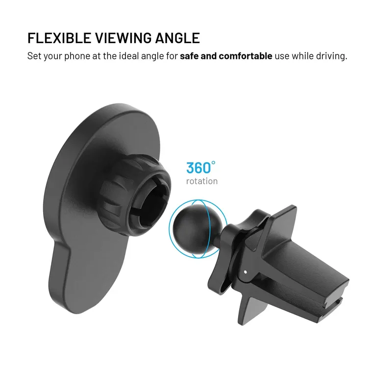 FIXED MagClick2 15W QI2 Puhelinteline ilmanvaihtoritilään - 8018846