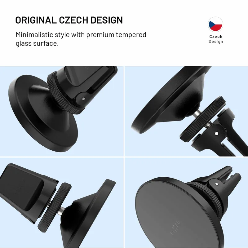 FIXED MagCircle Airvent autoteline musta - 8019218