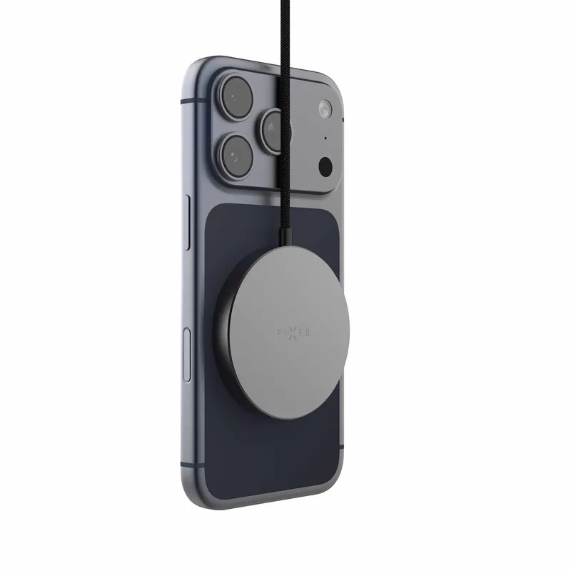 FIXED MagPad Slim Qi2.2 25 W langaton laturi, avaruusharmaa - 8019267
