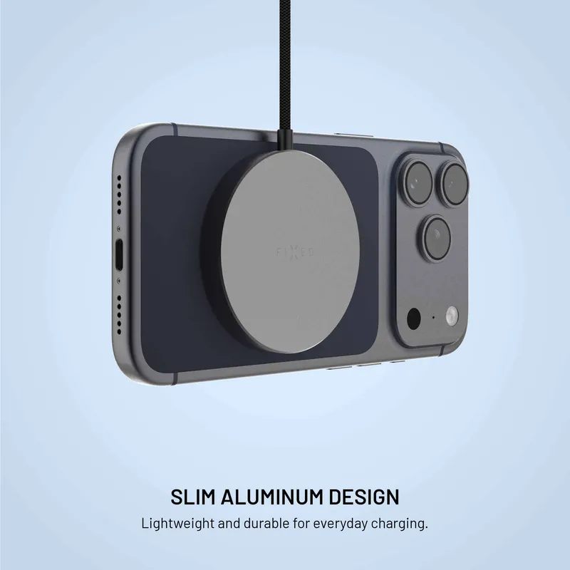 FIXED MagPad Slim Qi2.2 25 W langaton laturi, avaruusharmaa - 8019267