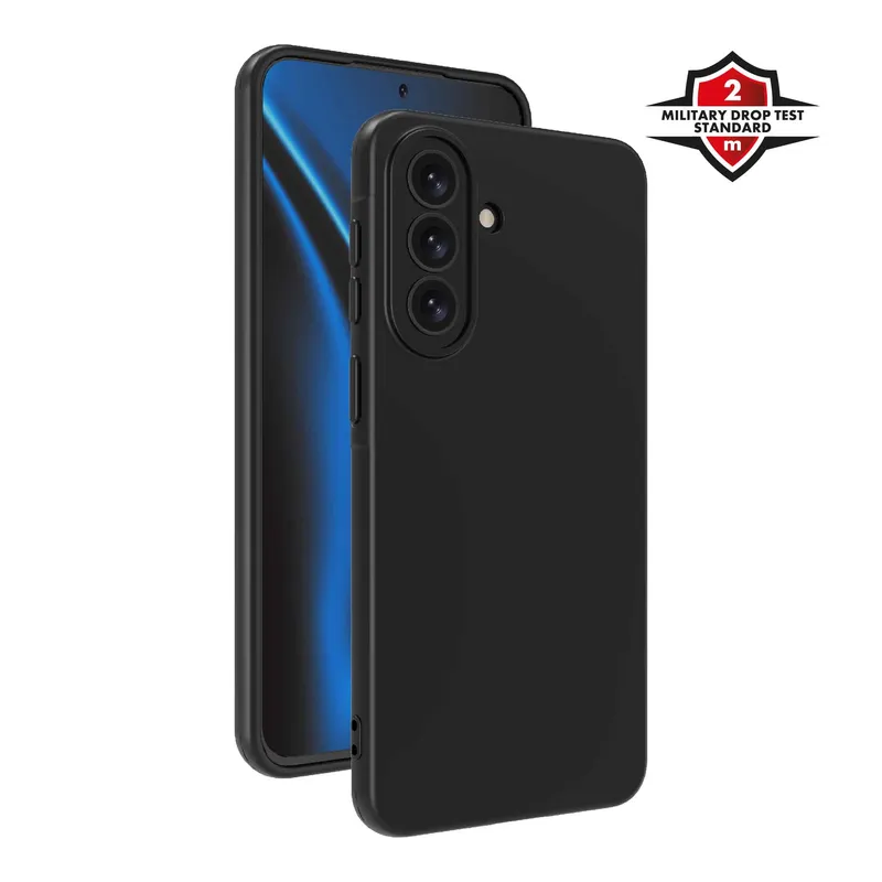 X2O Color Soft Suojakuori Samsung Galaxy A57 5G Musta - 3410128