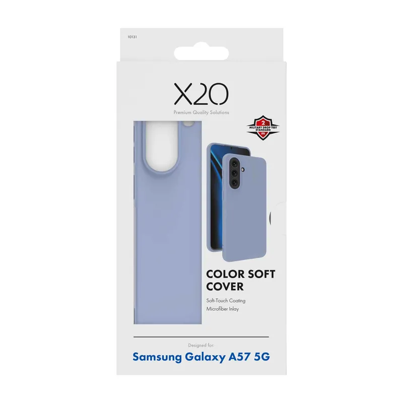 X2O Color Soft Suojakuori Samsung Galaxy A57 5G Lavender - 3410131