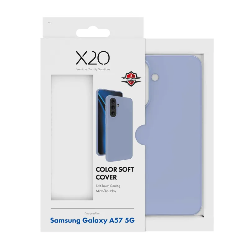 X2O Color Soft Suojakuori Samsung Galaxy A57 5G Lavender - 3410131