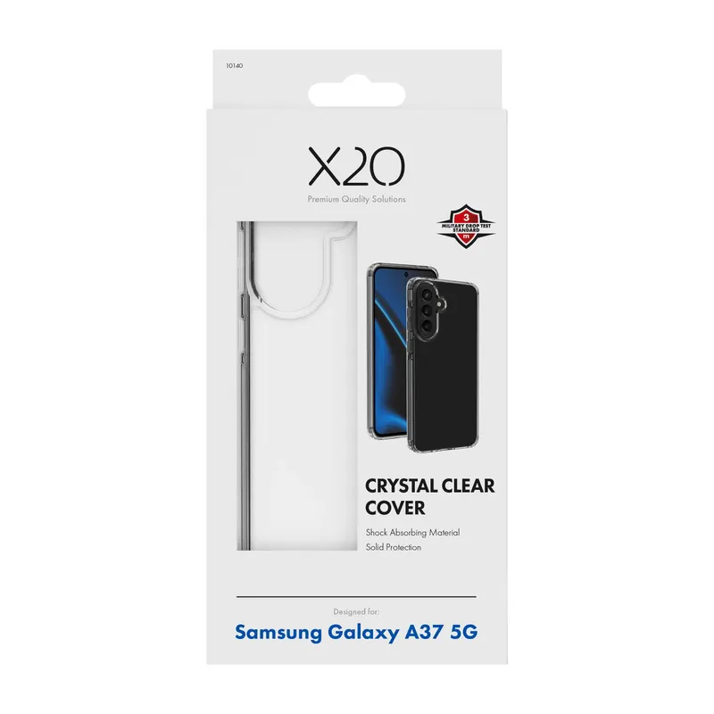 X2O Crystal Clear Suojakuori Samsung Galaxy A37 5G Kirkas - 3410140