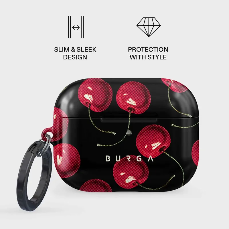 Burga Cherrybomb - Apple Airpods Pro 3 Suojakotelo - 5628240