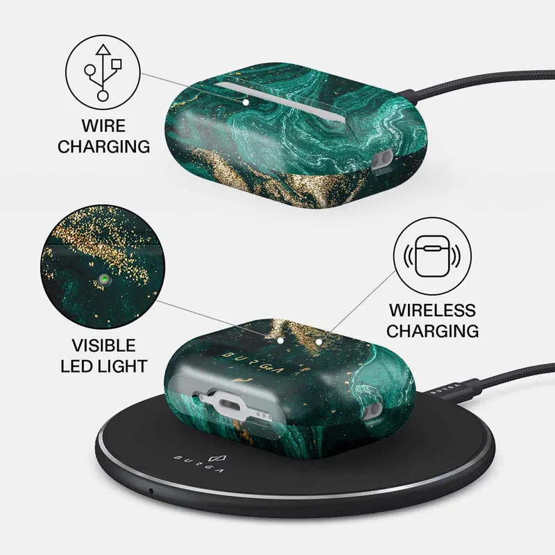 Burga Emerald Pool - Apple Airpods Pro 3 Suojakotelo - 5628115