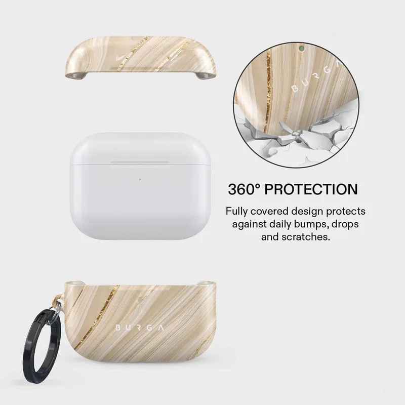 Burga Full Glam - Apple Airpods Pro 3 Suojakotelo - 5628104
