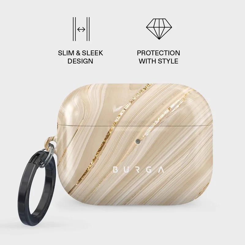 Burga Full Glam - Apple Airpods Pro 3 Suojakotelo - 5628104