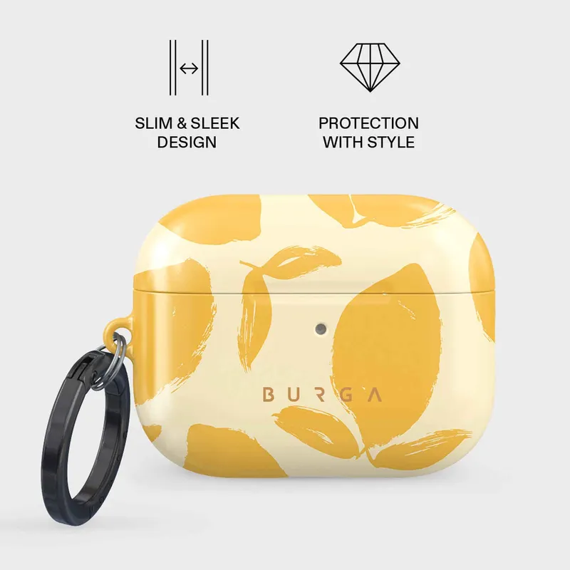 Burga Lemon Tart - Apple Airpods Pro 3 Suojakotelo - 5628043