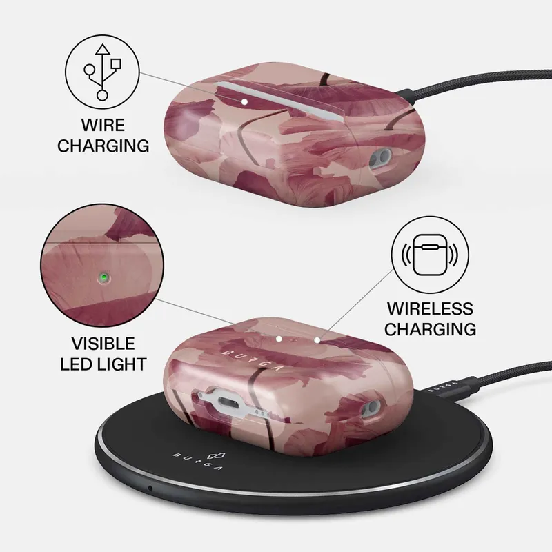 Burga Tender Kiss - Apple Airpods Pro 3 Suojakotelo - 5628363