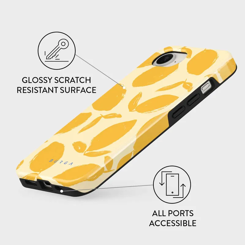 Burga Lemon Tart - Apple iPhone 17e/16e Tough MagSafe Suojakuori - 4123402