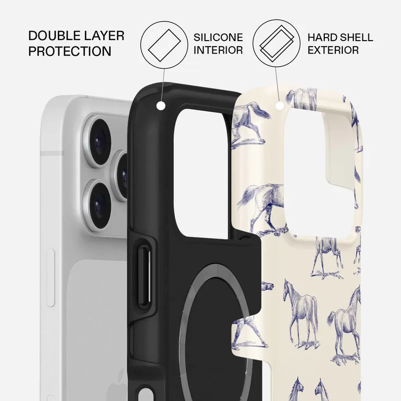 Burga Derby Race - Apple iPhone 17 Pro Max Tough MagSafe Suojakuori - 4140567