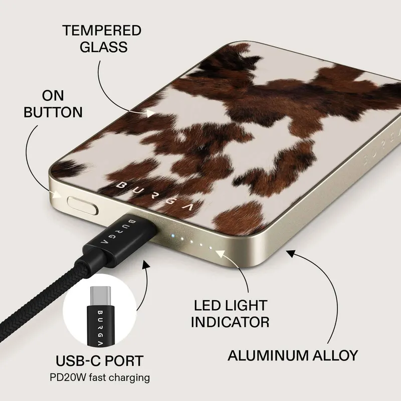 Burga Celestial - MagSafe Power Bank 5000 mAh Kulta - 4108775