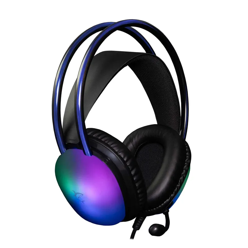 White Shark PEACOCK-2 Over-Ear RGB Pelikuuloke Musta - 9450743