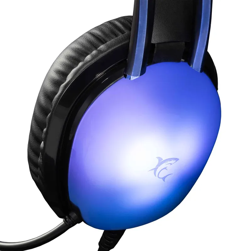 White Shark PEACOCK-2 Over-Ear RGB Pelikuuloke Musta - 9450743