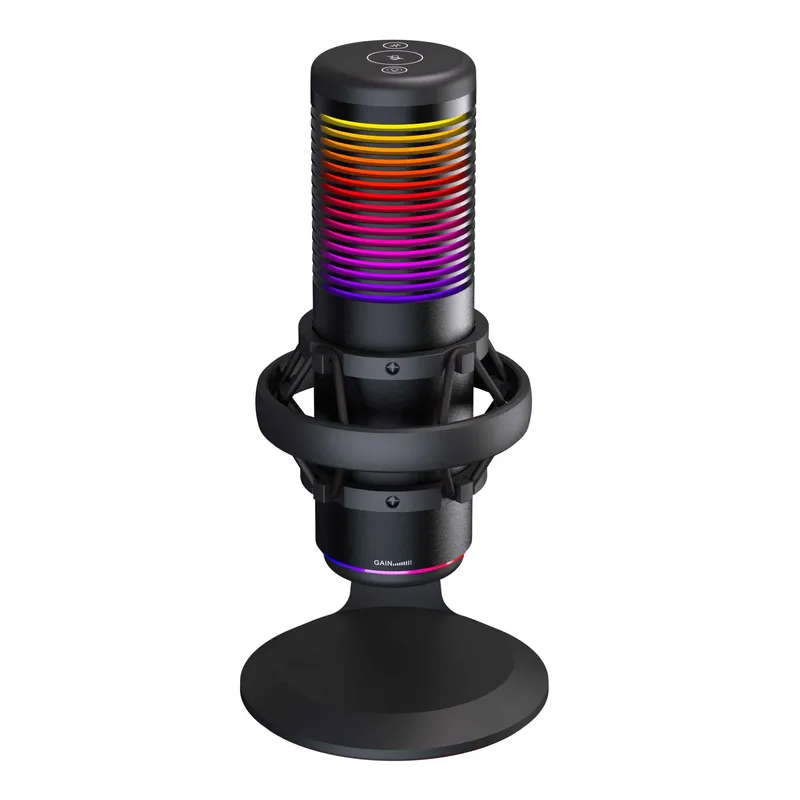 White Shark EKTARA RGB USB Mikrofoni Musta - 9450966