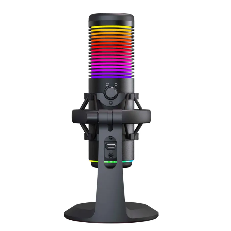 White Shark EKTARA RGB USB Mikrofoni Musta - 9450966