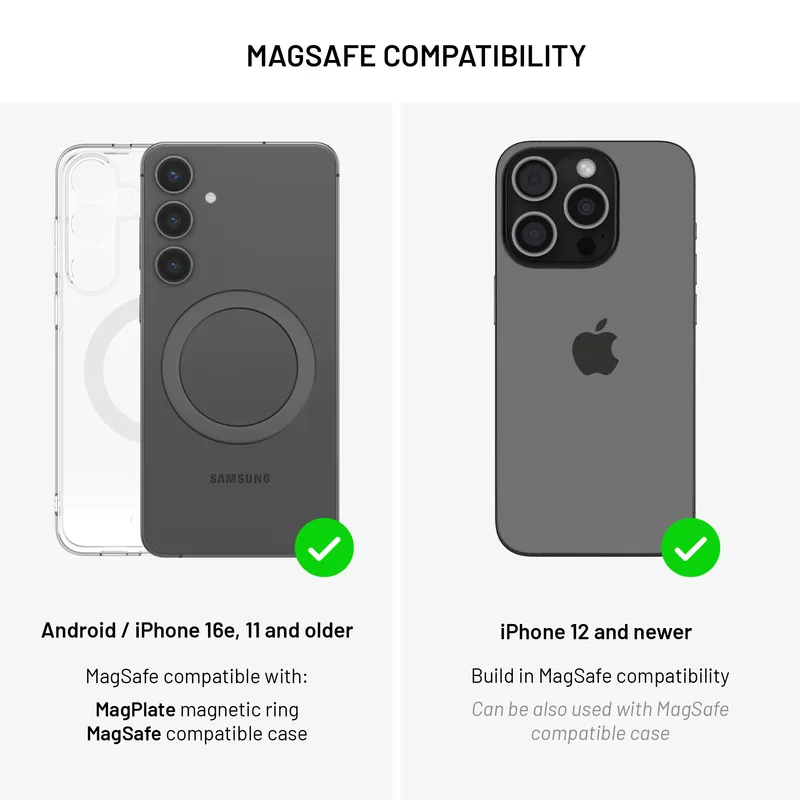 FIXED MagPad 15W Langaton laturi/telinetoiminto Musta - 8015727