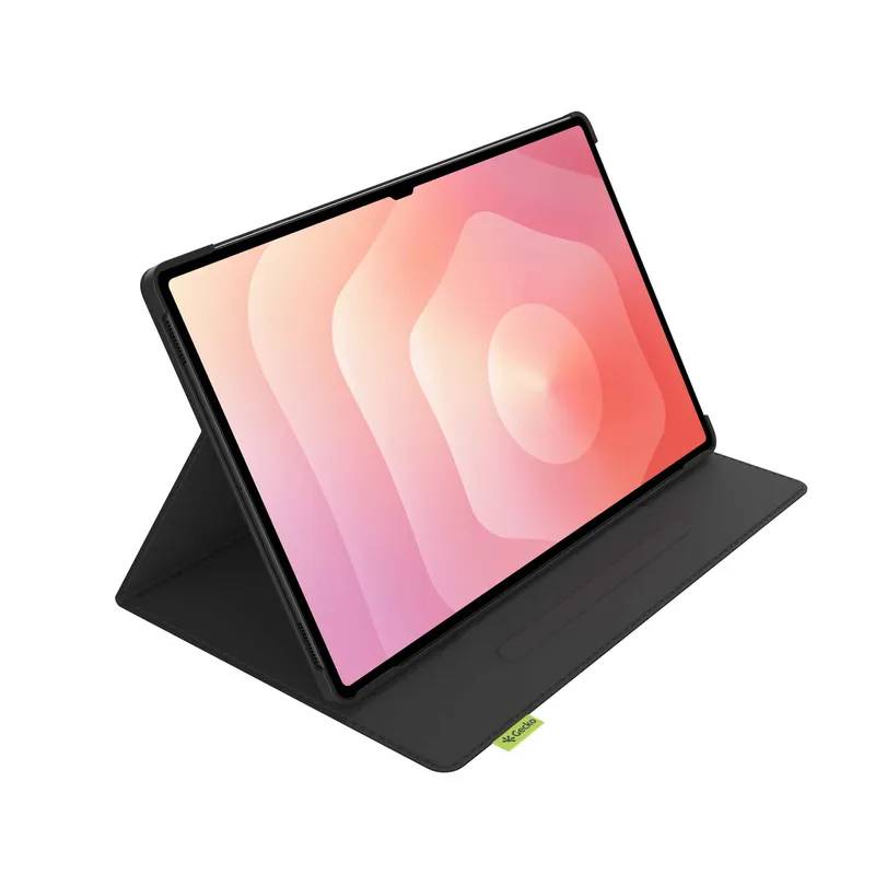Gecko Kaktus Folio-kuori Samsung Galaxy Tab S11 Ultra Musta - 3537068