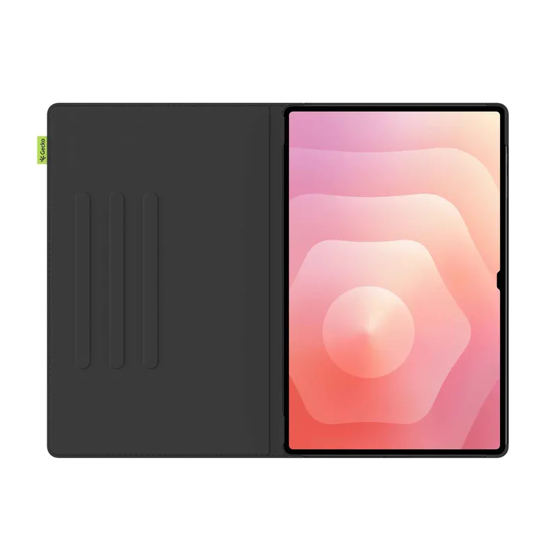 Gecko Kaktus Folio-kuori Samsung Galaxy Tab S11 Ultra Musta - 3537068