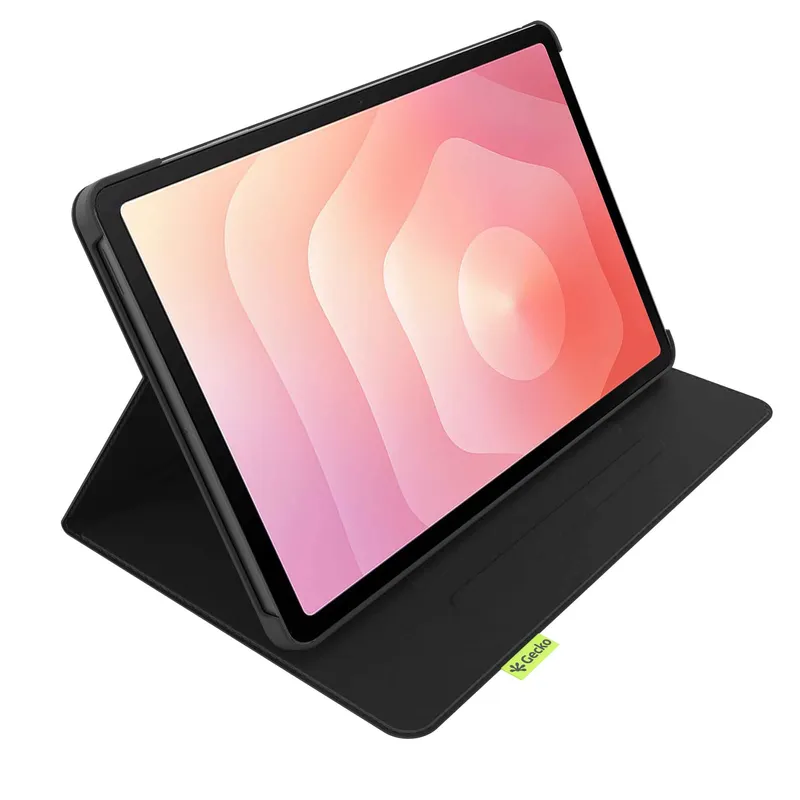 Gecko Kaktus Folio-kuori Samsung Galaxy Tab S11 Musta - 3537067