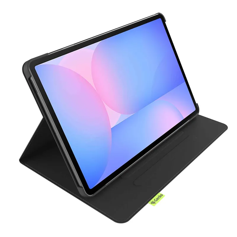 Gecko Kaktus Folio-kuori Samsung Galaxy Tab S10 FE+ Musta - 3537035