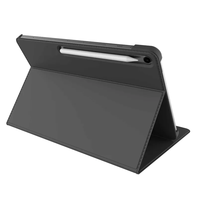 Gecko Kaktus Folio-kuori Samsung Galaxy Tab S10 FE+ Musta - 3537035
