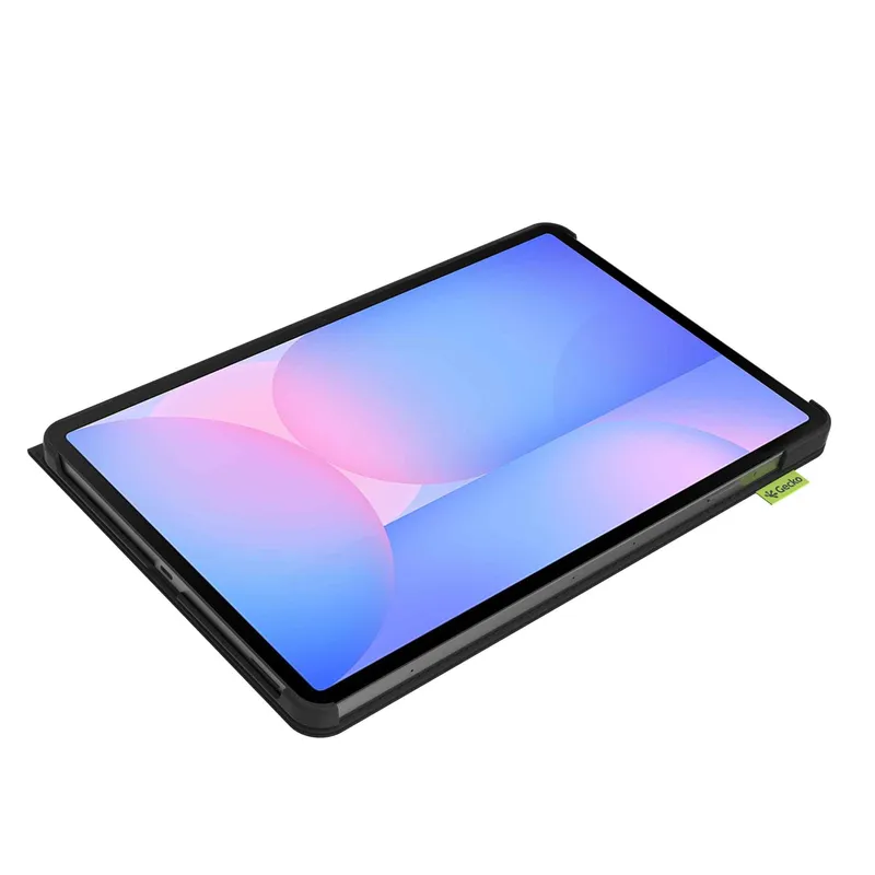 Gecko Kaktus Folio-kuori Samsung Galaxy Tab S10 FE+ Musta - 3537035