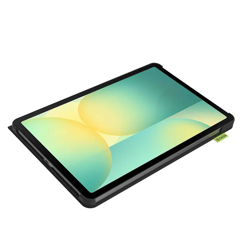 Gecko Kaktus Folio-kuori Samsung Galaxy Tab S10 FE/S10 Lite Musta - 3537034