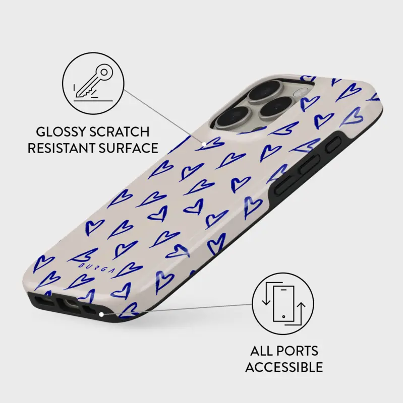 Burga Love Me Right - Apple iPhone 15 Tough Suojakuori - 2846228