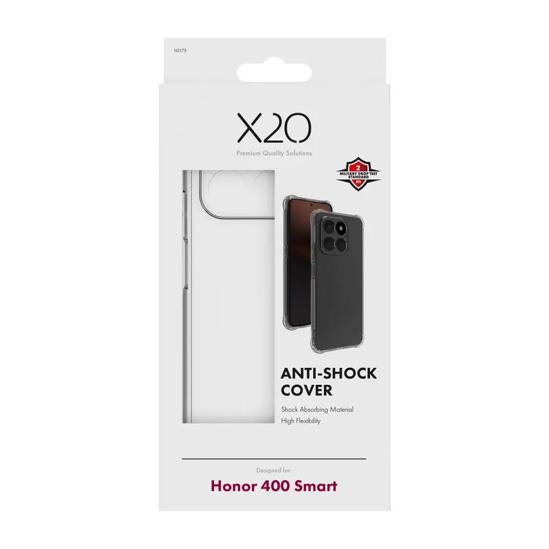 X2O Anti-Shock Suojakuori Honor 400 Smart Kirkas - 3410175
