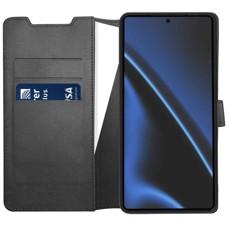 X2O Classic Wallet Lompakkokotelo Samsung Galaxy S26 Ultra Musta - 3410092