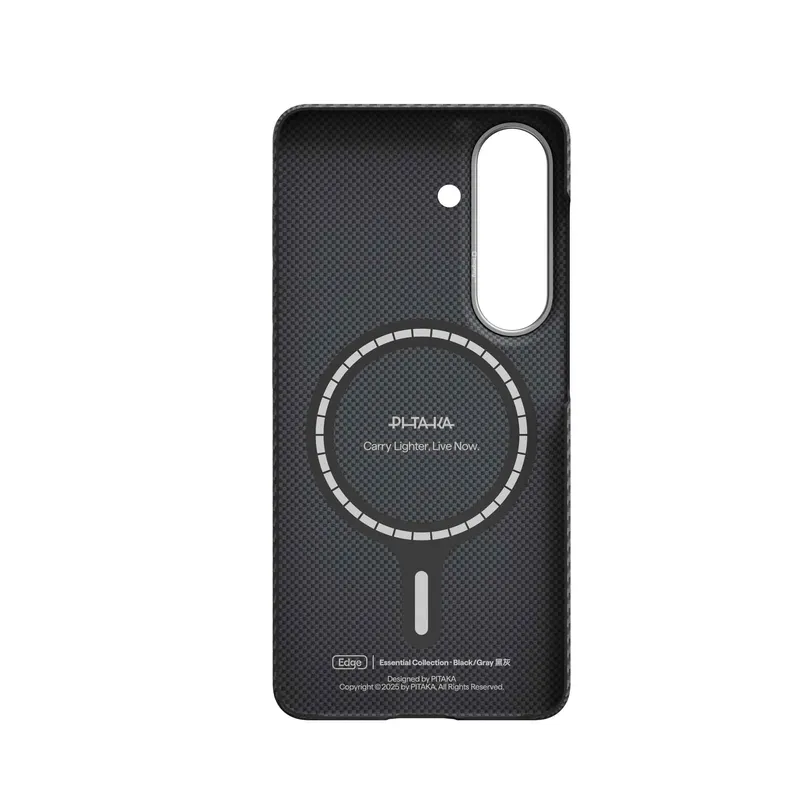 Pitaka Edge MagSafe Kotelo Samsung Galaxy S26 Musta/Harmaa - 5436789