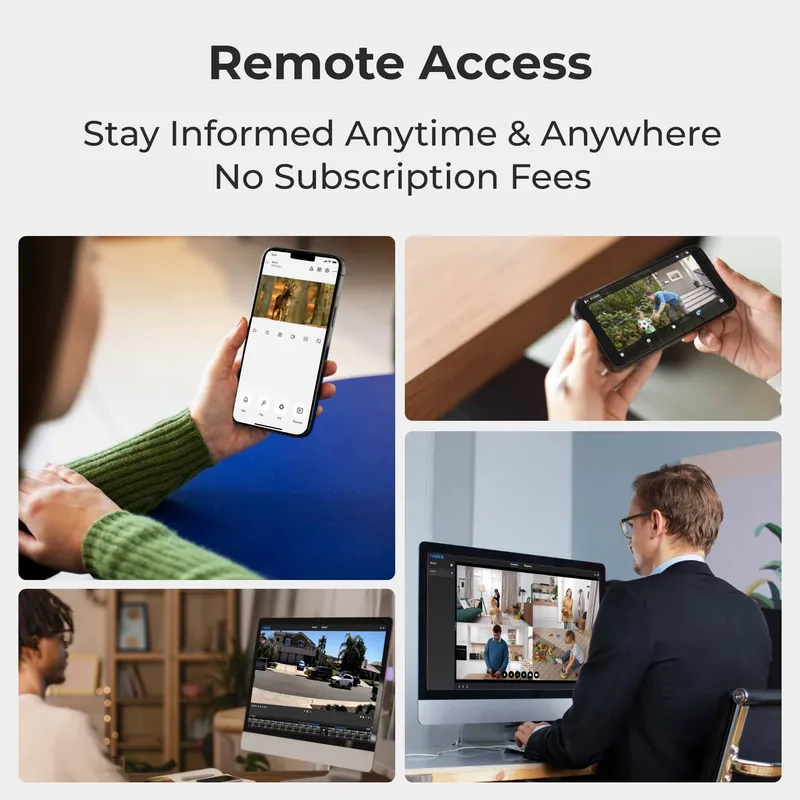 Reolink RLC-811WA 4K ulkokamera Wi-Fi 6-värinen yökamera valkoinen - 5398312