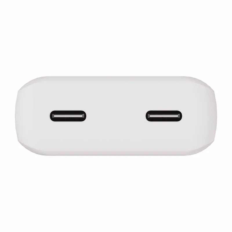 X2O 65W Dual SLIM -kaksoiskotilaturisarja USB-C/C GaN 1.5m valkoinen - 3401057