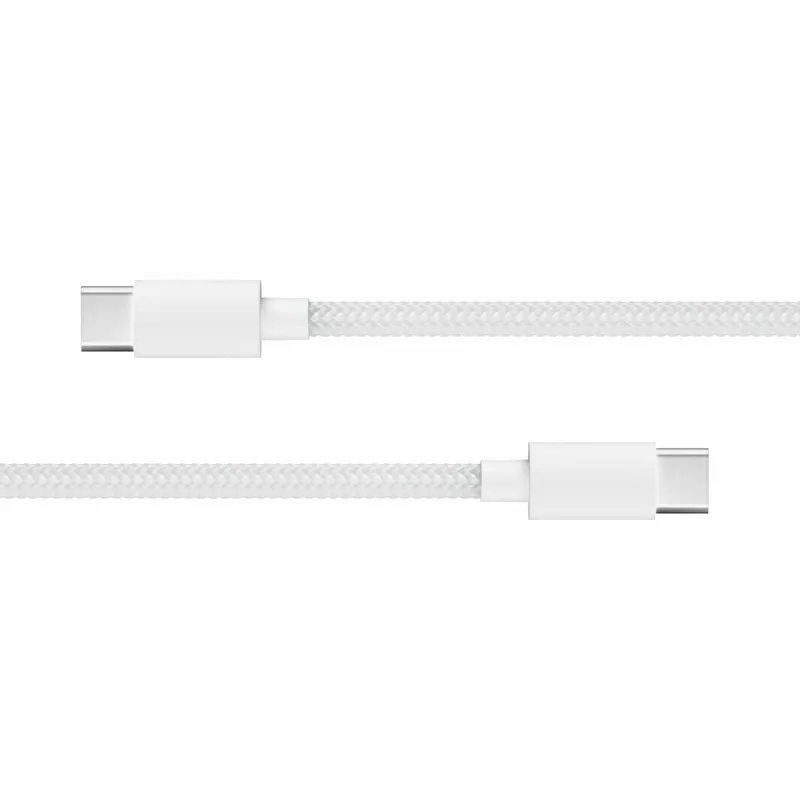 X2O 65W Dual SLIM -kaksoiskotilaturisarja USB-C/C GaN 1.5m valkoinen - 3401057