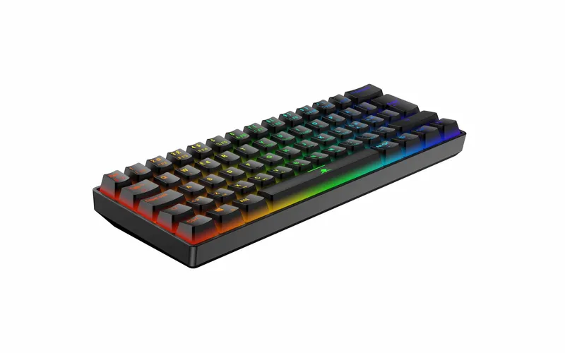 White Shark SHINOBI-2 Langallinen Mekaaninen Pelinäppäimistö 60% Musta - 9590075