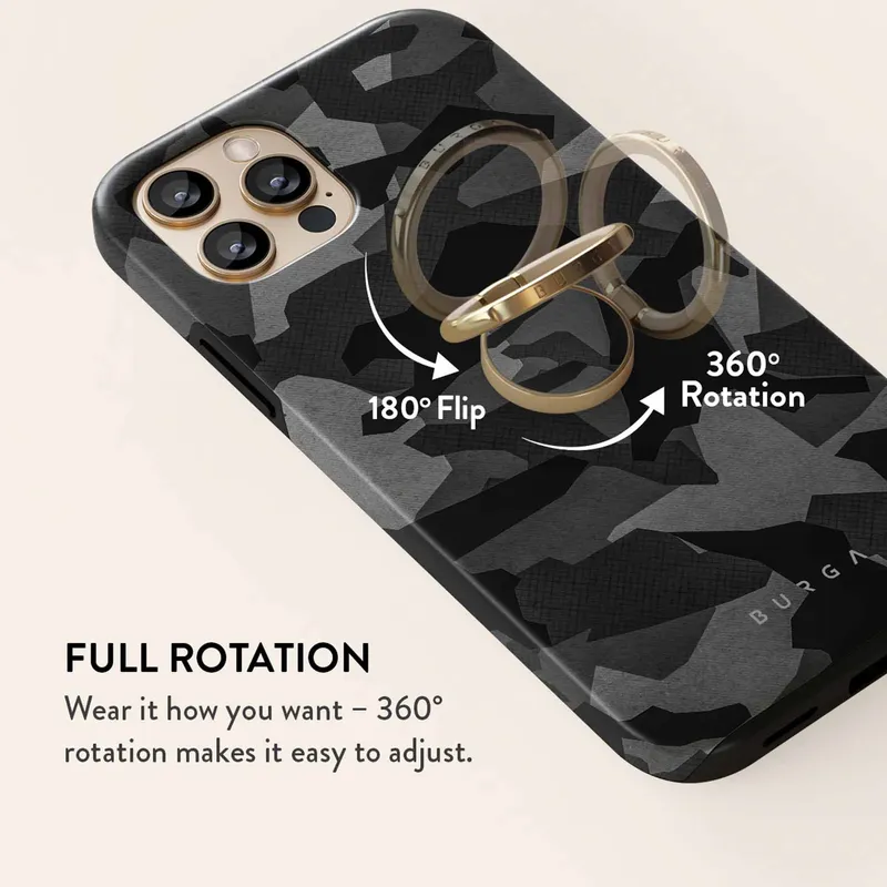Burga Night Black Camo - Universaali Sormipidike Kulta - 2809800