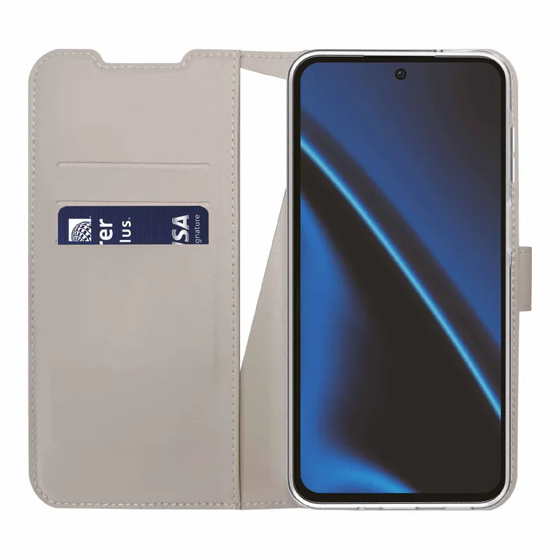 X2O Classic Wallet Lompakkokotelo Samsung Galaxy A27 5G Greige - 3410145