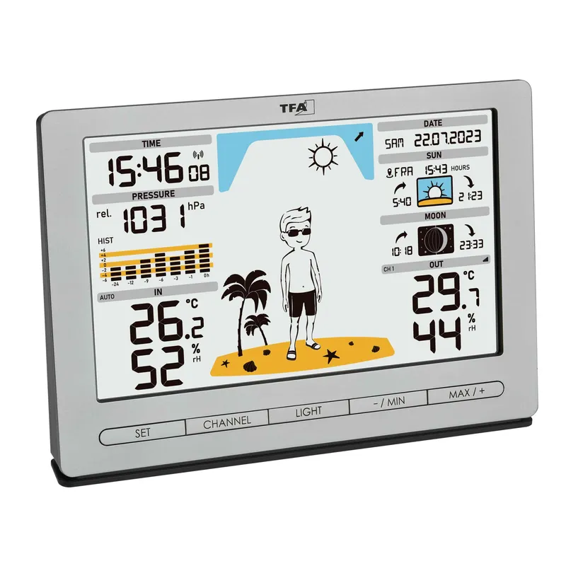 TFA Langaton Sääasema METEO JACK Silver - 1603930