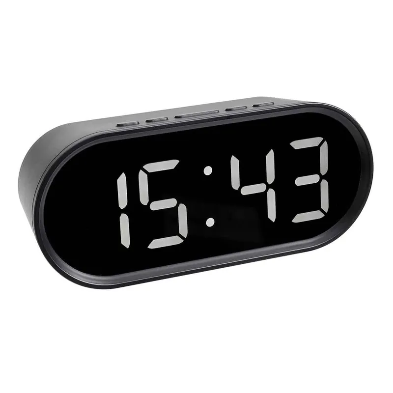 TFA Digitaalinen Herätyskello LED-Numerot Musta - 1603354