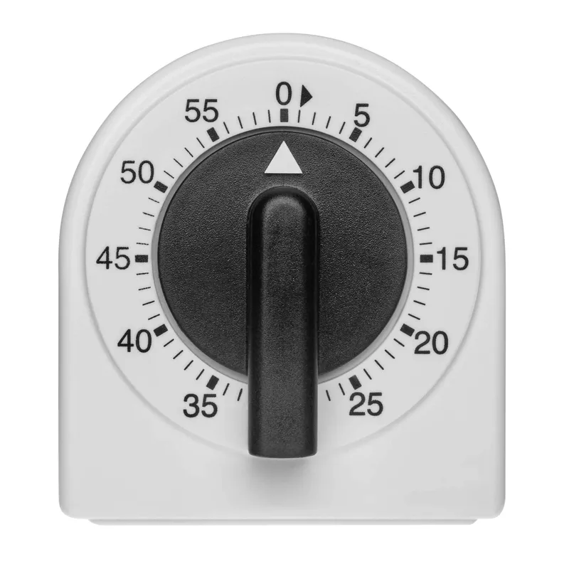 TFA Analoginen Keittiöajastin Musta/Valkoinen - 1603612
