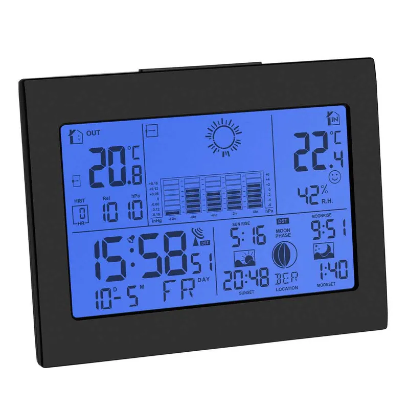TFA Langaton Sääasema HORIZON Musta - 1603428