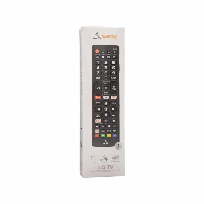 SBOX Kaukosäädin LG TV Musta - 9450221